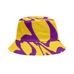 Waves Pattern Lines Wiggly Inside Out Bucket Hat by Cemarart