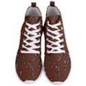 Feather Leaf Pattern Print Men s Lightweight High Top Sneakers View1