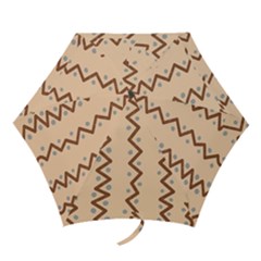 Print Pattern Minimal Tribal Mini Folding Umbrellas by Cemarart