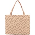 Background Wavy Zig Zag Lines Mini Tote Bag View1