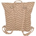 Background Wavy Zig Zag Lines Buckle Up Backpack View3