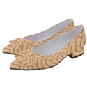 Background Wavy Zig Zag Lines Women s Bow Heels View2