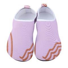 Elements Scribbles Wiggly Lines Retro Vintage Kids  Sock-style Water Shoes