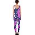 Texture Multicolour Grunge One Piece Catsuit View2