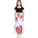 Elements Scribbles Brush Doodles Kids  Flared Maxi Skirt View1