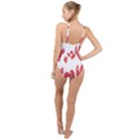 Elements Scribbles Brush Doodles High Neck One Piece Swimsuit View2