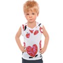 Elements Scribbles Brush Doodles Kids  Sport Tank Top View1