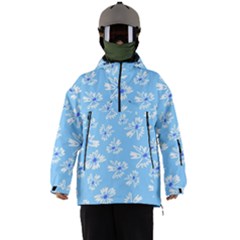 Flowers Pattern Print Floral Cute Men s Ski And Snowboard Waterproof Breathable Jacket