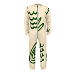 Elements Scribbles Wiggly Lines Onepiece Jumpsuit (kids) by Cemarart