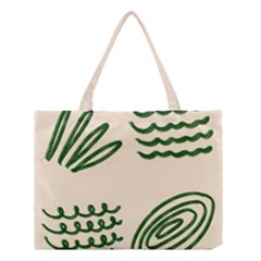 Elements Scribbles Wiggly Lines Medium Tote Bag by Cemarart