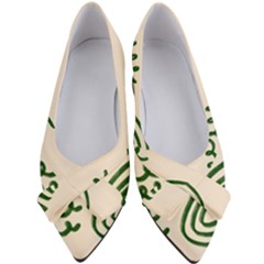 Elements Scribbles Wiggly Lines Women s Bow Heels by Cemarart