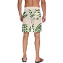 Elements Scribbles Wiggly Lines Men s Beach Shorts View4