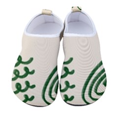 Elements Scribbles Wiggly Lines Men s Sock-style Water Shoes by Cemarart