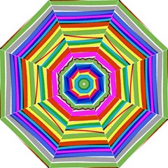 Print Ink Colorful Background Folding Umbrellas by Cemarart