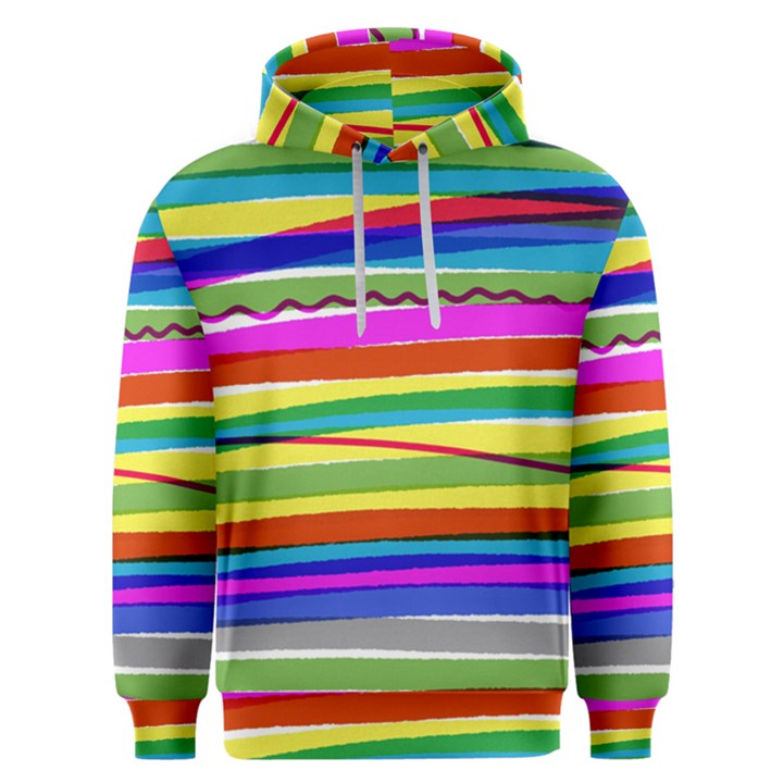 Print Ink Colorful Background Men s Overhead Hoodie