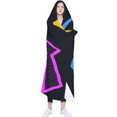 Colorful Arrows Kids Pointer Wearable Blanket by Cemarart