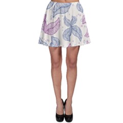 Blob Gradient Blur Scatter Skater Skirt by Cemarart