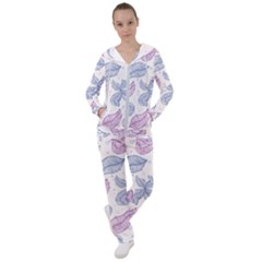 Blob Gradient Blur Scatter Women s Tracksuit by Cemarart