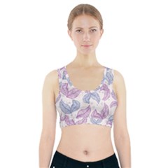 Blob Gradient Blur Scatter Sports Bra With Pocket by Cemarart