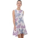 Blob Gradient Blur Scatter Frill Swing Dress View1