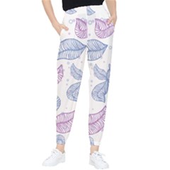 Blob Gradient Blur Scatter Women s Tapered Pants by Cemarart