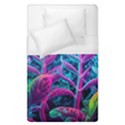 Spring Flower Neon Wallpaper Duvet Cover (Single Size) View1