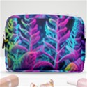 Spring Flower Neon Wallpaper Make Up Pouch (Medium) View1