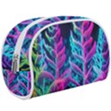 Spring Flower Neon Wallpaper Make Up Case (Large) View1