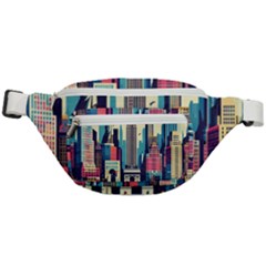 Skyscrapers City Usa Fanny Pack