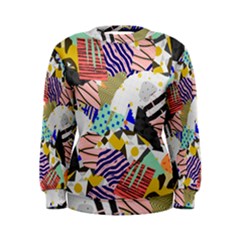 Digital Paper Scrapbooking Abstract Women s Sweatshirt