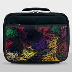 Abstract Painting Colorful Lunch Bag by Cemarart