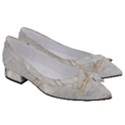 Gray Light Marble Stone Texture Background Women s Bow Heels View3