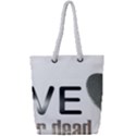 Leaf Leaf Full Print Rope Handle Tote (Small) View1