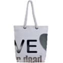 Leaf Leaf Full Print Rope Handle Tote (Small) View2