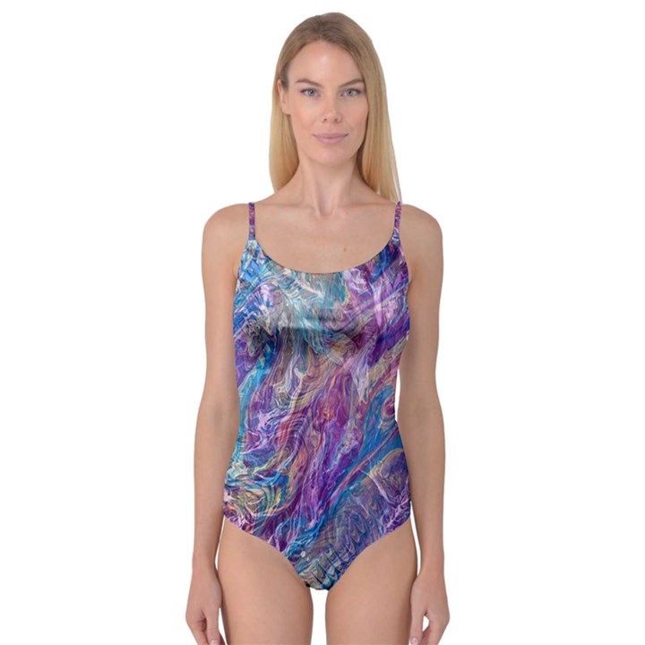 Amethyst flow Camisole Leotard 