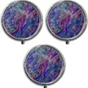 Amethyst flow Mini Round Pill Box (Pack of 3) View1