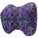 Cobalt arabesque Head Support Cushion View4