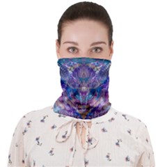 Cobalt Arabesque Face Covering Bandana (adult) by kaleidomarblingart