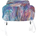 Abstarct cobalt waves Full Print Backpack View4