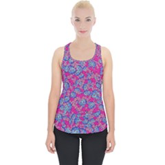 Colorful Cosutme Collage Motif Pattern Piece Up Tank Top by dflcprintsclothing