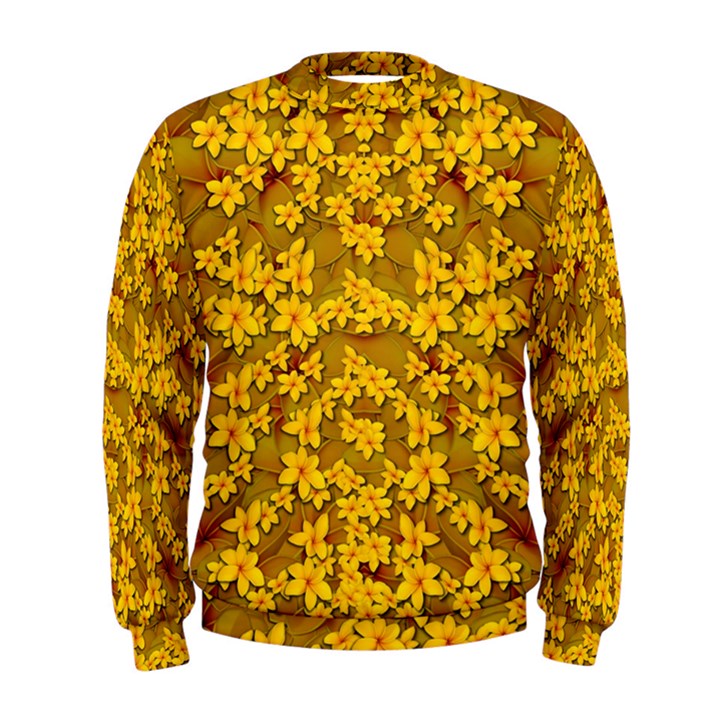 Blooming Flowers Of Lotus Paradise Men s Sweatshirt