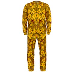 Blooming Flowers Of Lotus Paradise Onepiece Jumpsuit (men)