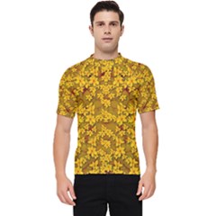 Blooming Flowers Of Lotus Paradise Men s Short Sleeve Rash Guard by pepitasart