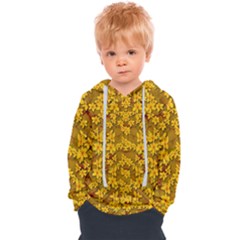 Blooming Flowers Of Lotus Paradise Kids  Overhead Hoodie by pepitasart