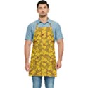 Blooming Flowers Of Lotus Paradise Kitchen Apron View1