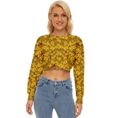 Blooming Flowers Of Lotus Paradise Lightweight Long Sleeve Sweatshirt by pepitasart