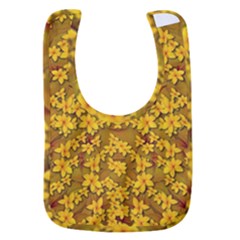 Blooming Flowers Of Lotus Paradise Baby Bib by pepitasart