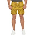 Blooming Flowers Of Lotus Paradise Men s Runner Shorts View1