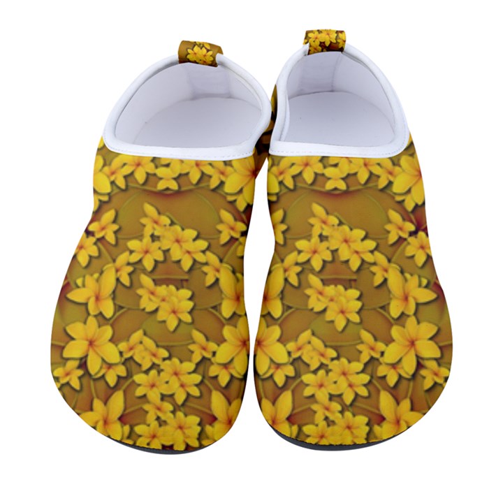 Blooming Flowers Of Lotus Paradise Women s Sock-Style Water Shoes