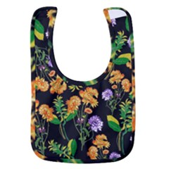 Flowers Pattern Art Floral Texture Baby Bib by Cemarart